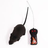 RC Remote Control Mouse Cat Toy – Realistic Flocked Simulation Mouse for Cats & Pranks