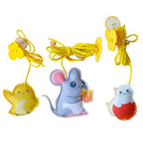 Telescopic Hanging Cat Toy – Interactive Feather & Mouse Swing Stick for Cats