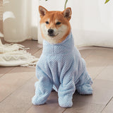2-in-1 Wearable Pet Drying Towel | Super Absorbent Quick-Dry Bath Towel for Dogs & Cats
