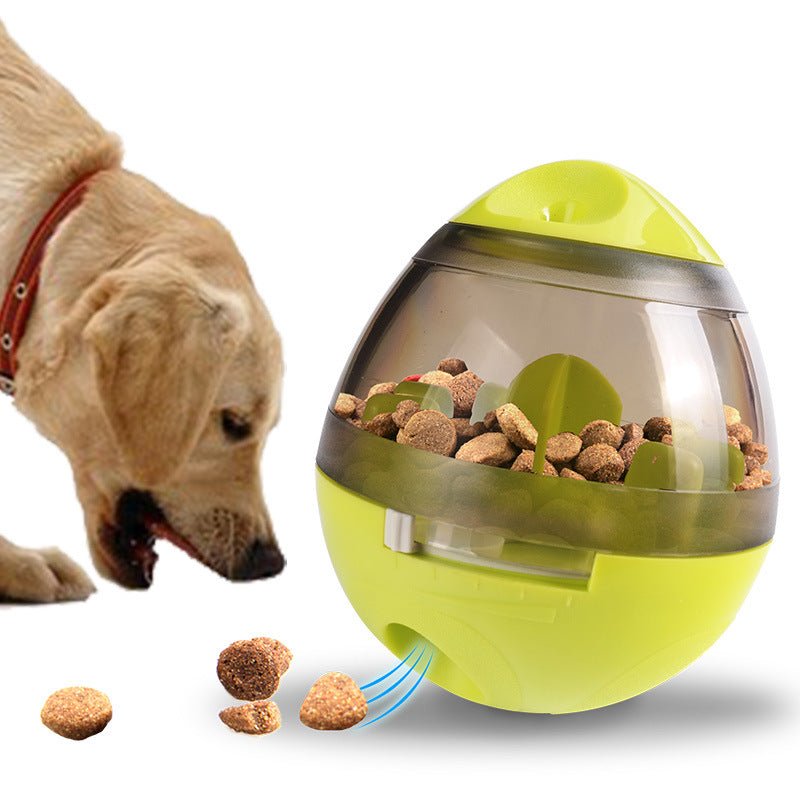 Slow Feeder Food Dispenser Ball — Interactive Puzzle Toy for Dogs & Cats