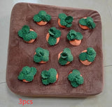 Carrot Plush Snuffle Mat – Interactive Pull-Out Vegetable Field Toy for Dogs & Cats