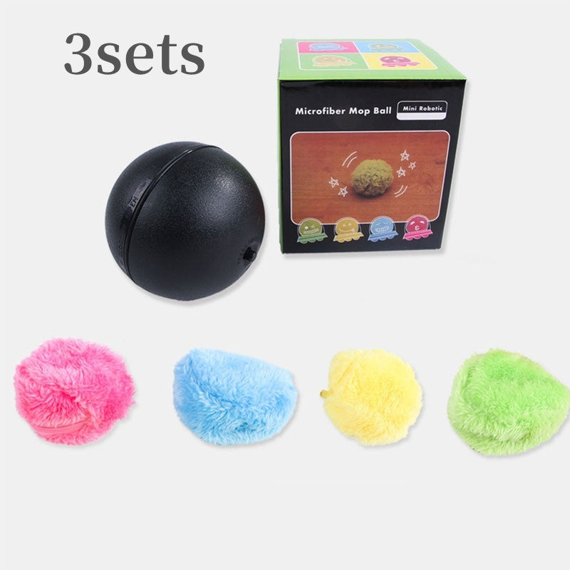 Electric Rolling Pet Toy Ball – Automatic Irregular Motion Toy for Cats & Dogs