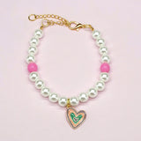 Charm Pet Necklace with Bell Ornament – Cat & Dog Collar Jewelry | 12 Styles, 3 Sizes