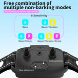 Smart Anti-Bark Dog Collar — Rechargeable, IP67 Waterproof with HD Digital Display