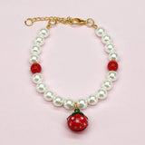 Charm Pet Necklace with Bell Ornament – Cat & Dog Collar Jewelry | 12 Styles, 3 Sizes