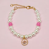 Charm Pet Necklace with Bell Ornament – Cat & Dog Collar Jewelry | 12 Styles, 3 Sizes