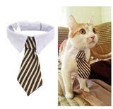 Cartoon Print Pet Bow Tie – Cat & Dog Collar Accessory in 12 Patterns