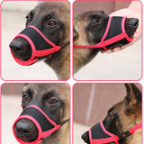 Adjustable Anti-Bite Dog Muzzle | Breathable Mesh Mouth Cover for Dogs XS–XXL