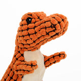 Dinosaur Plush Squeaky Dog Toy – PP Cotton Stuffed Chew Toy for Large & Giant Dogs