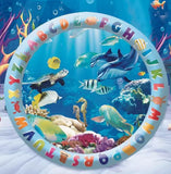 Summer Cooling Pet Water Bed – Inflatable Ice Pad Cooling Mat for Dogs & Cats (65cm/100cm)
