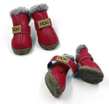 Dog Thick Snow Boots Warm Teddy Autumn And Winter