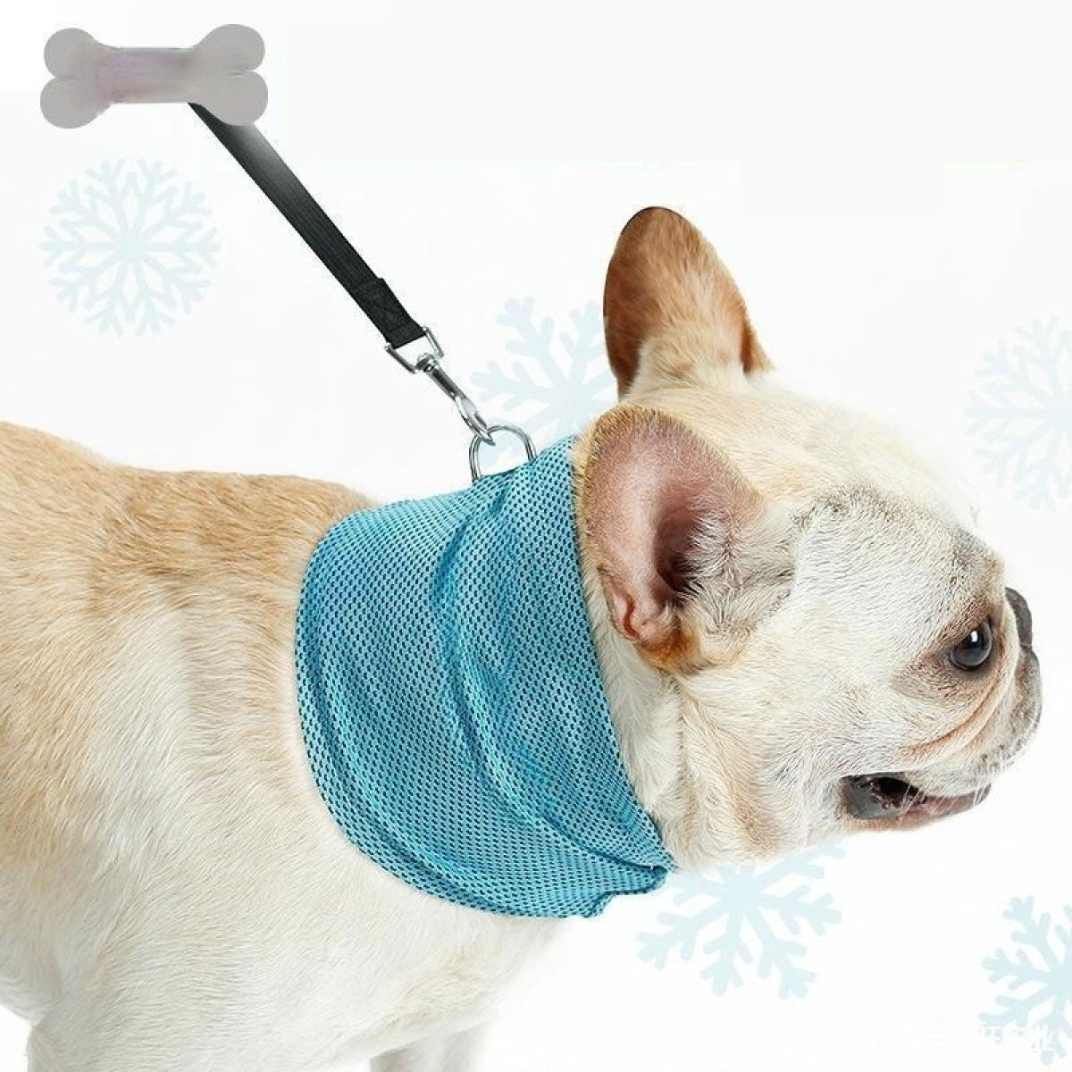 Pet Cooling Bandana Scarf – Instant Summer Neck Wrap for Dogs | Heatstroke Prevention