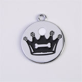Pet Identity Card Anti-Lost Tag — Zinc Alloy Pet ID for Dogs & Cats