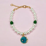 Charm Pet Necklace with Bell Ornament – Cat & Dog Collar Jewelry | 12 Styles, 3 Sizes