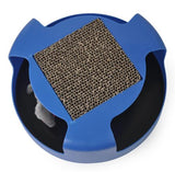Catch the Mouse Spinning Cat Toy – 360° Rotating Mouse Track with Felt Scratch Pad, No Batteries Needed