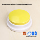 Pet Communication Button – Recordable Voice Button for Dogs & Cats to Express Needs