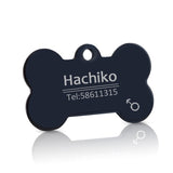 Personalized Pet ID Tag – Stainless Steel Anti-Lost Dog & Cat Tag | 4 Shapes, 4 Colors