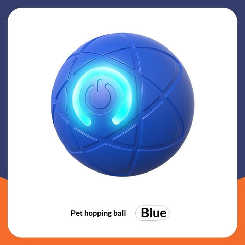 Electric Jumping Ball – Auto-Bouncing Bite-Resistant Silicone Dog Toy