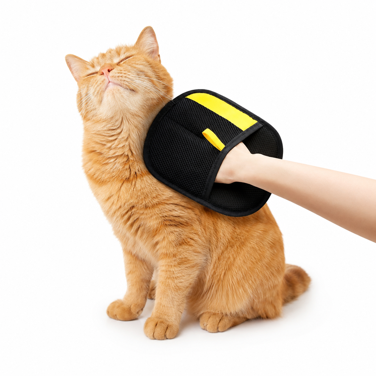 Pet Hair Remover Glove for Cats & Dogs – Reusable Fur Cleaning Mitt