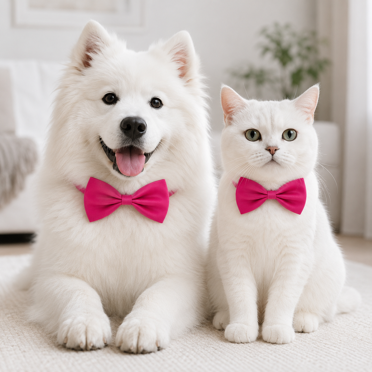 Adjustable Pet Bow Tie – Dog & Cat Collar Accessory | 17 Colors