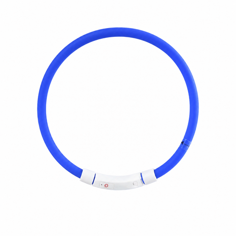 LED Light-Up Pet Collar – USB Rechargeable Safety Collar for Dogs & Cats