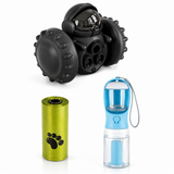 Slow Feed Interactive Balance Car Dog Toy – Tumbler Treat Dispenser for IQ Training