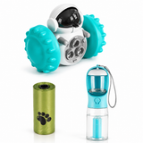 Slow Feed Interactive Balance Car Dog Toy – Tumbler Treat Dispenser for IQ Training
