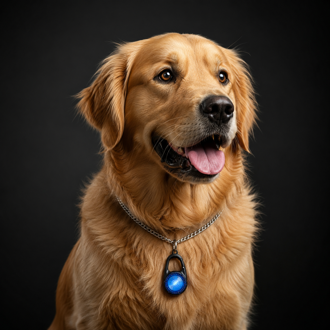 LED Pet Safety Light Pendant — Night Visibility Clip-On for Dogs & Cats