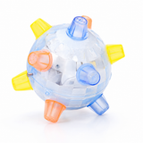 Dancing Glowing Ball Dog Toy – Electric Auto-Jumping Light-Up Interactive Toy for Dogs