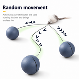 Electric Mouse Teaser Ball – Gravity-Sensing Auto-Rolling Interactive Cat Toy