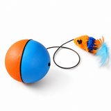 Electric Mouse Teaser Ball – Gravity-Sensing Auto-Rolling Interactive Cat Toy
