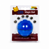 LED Laser Rolling Pet Toy Ball – Electronic Interactive Light-Up Ball for Cats & Dogs