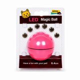 LED Laser Rolling Pet Toy Ball – Electronic Interactive Light-Up Ball for Cats & Dogs