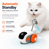 Smart RC Interactive Pet Car Toy | Auto Self-Moving & Remote Control Chasing Toy for Cats & Dogs