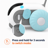Smart RC Interactive Pet Car Toy | Auto Self-Moving & Remote Control Chasing Toy for Cats & Dogs