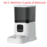 Smart WiFi Automatic Pet Feeder — App Control, Voice Recorder & Large Capacity Dispenser
