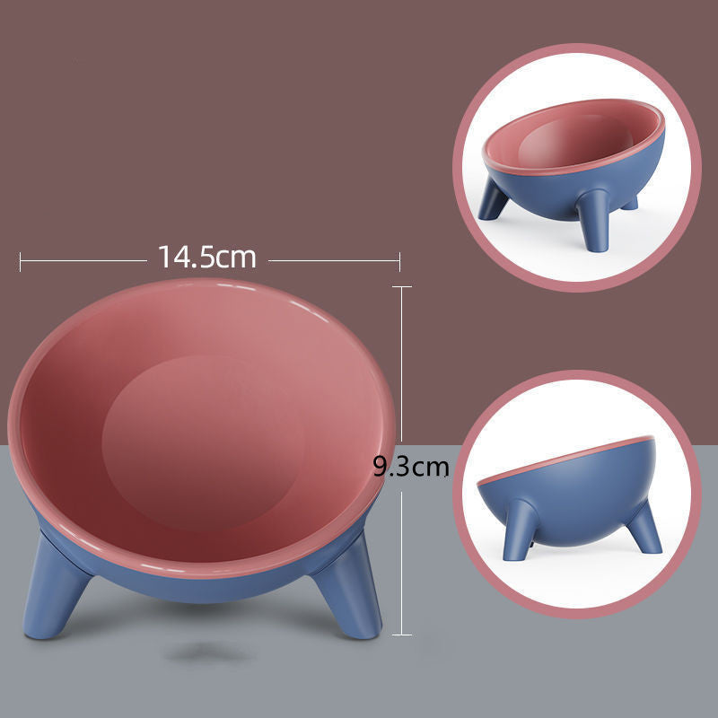 Elevated Pet Feeding Bowl with Stand — Raised Food & Water Dish for Dogs & Cats