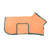 Super Absorbent Microfiber Pet Bathrobe | Quick-Dry Dog Drying Coat with Adjustable Straps