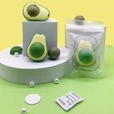 Avocado Catnip Ball Toy – 360° Rotating Mint & Gall Fruit Cat Toy