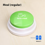 Pet Communication Button – Recordable Voice Button for Dogs & Cats to Express Needs