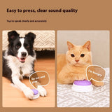 Pet Communication Button – Recordable Voice Button for Dogs & Cats to Express Needs