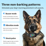 Smart Anti-Bark Dog Collar — Rechargeable, IP67 Waterproof with HD Digital Display