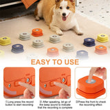 Recordable Pet Communication Button – Talking Dog Button with Mat for Cats & Dogs (Single to 9-Button Sets)