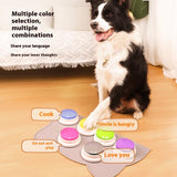 Pet Communication Button – Recordable Voice Button for Dogs & Cats to Express Needs