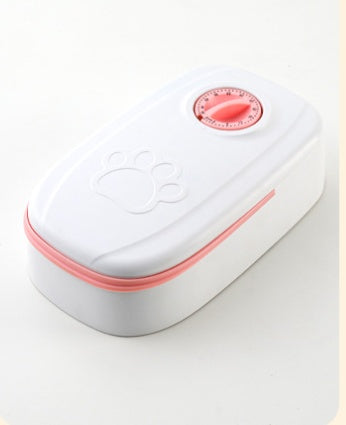 Automatic Pet Feeder with Timer — Smart Food Dispenser & Stainless Steel Bowl