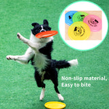 Silicone Flying Saucer Dog Disc – Chew-Resistant Fetch Frisbee for Training & Outdoor Play