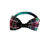 Plaid Bow Tie Collar for Dogs & Cats – 8 Colors, Single or 2-Pack