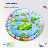 Summer Cooling Pet Water Bed – Inflatable Ice Pad Cooling Mat for Dogs & Cats (65cm/100cm)