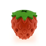 Chew-Resistant Strawberry Treat Dispensing Ball for Dogs