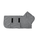 Super Absorbent Microfiber Pet Bathrobe | Quick-Dry Dog Drying Coat with Adjustable Straps